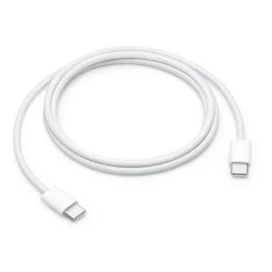 Apple 60W Type C-C Woven Cable 1M - White